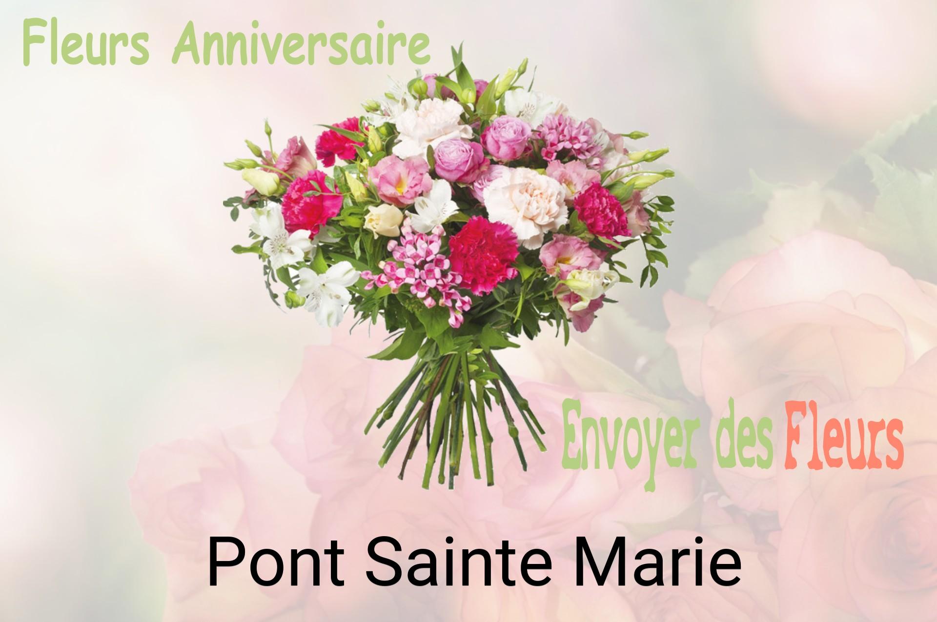 Bouquet de fleurs d’anniversaire livré à Pont-Sainte-Marie