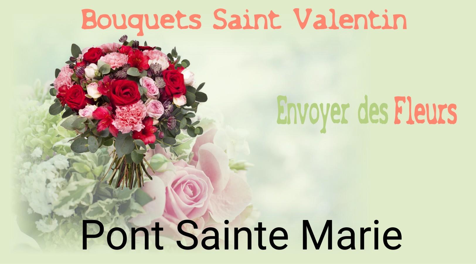 Roses de Saint-Valentin livrées à Pont-Sainte-Marie